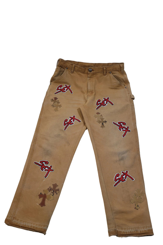 Chrome Hearts Matty Boy Sex Records Camo Patch Pants