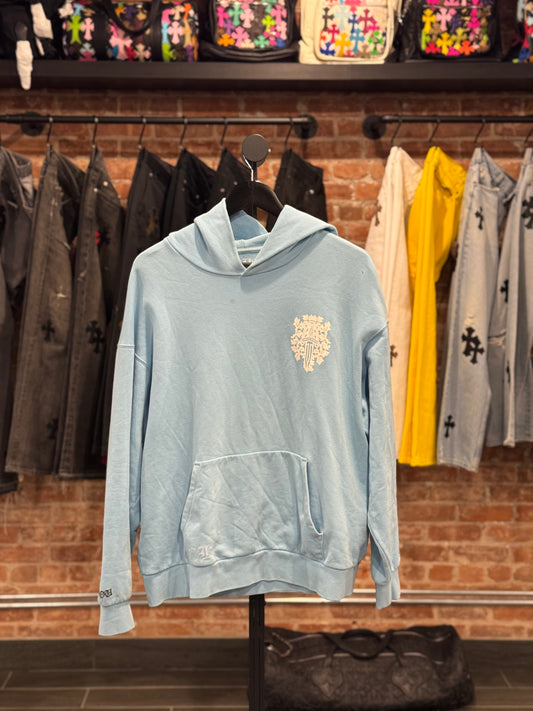 Chrome Hearts Baby Blue Vine Dagger Hoodie (Miami Art Basel Exclusive)