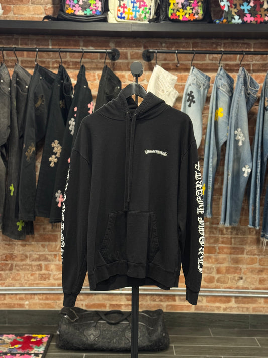 Chrome Hearts Scroll Logo Hoodie