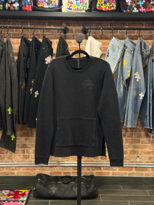 Chrome Hearts Triple Cross Plus Patch Crewneck