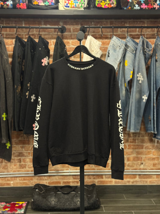 Chrome Hearts Neck Logo Crewneck