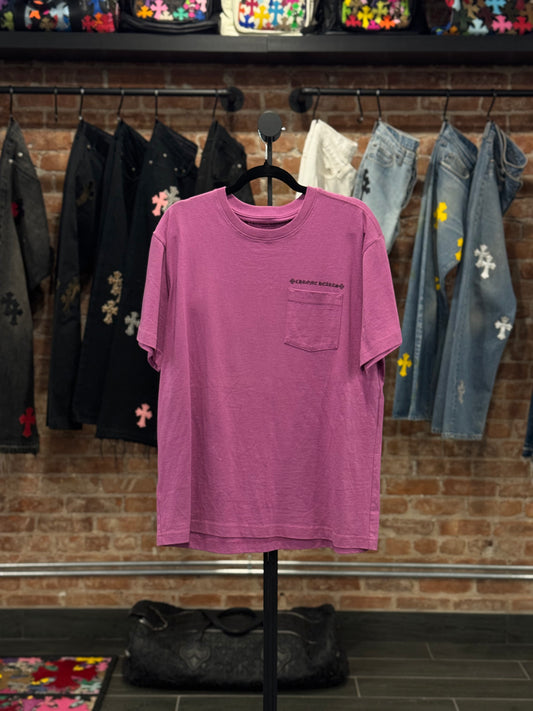 Chrome Hearts Matty Boy Purple Spider Web T-shirt