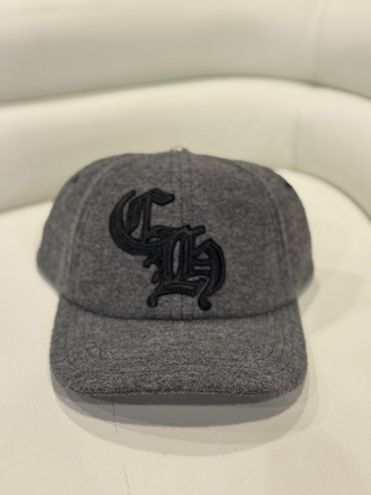 Chrome Hearts Grey/Black CH Patch Wool Hat