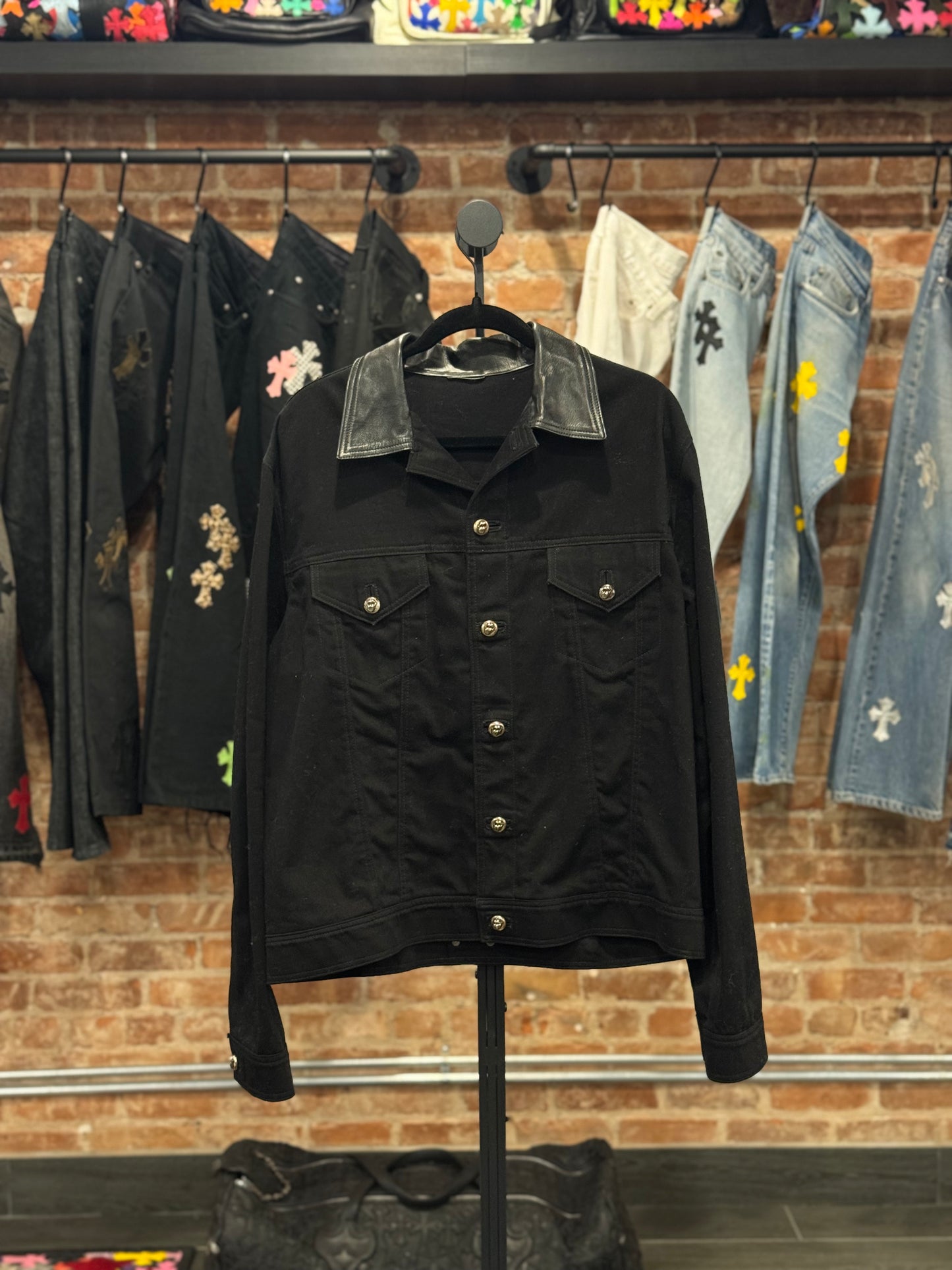 Chrome Hearts Rolling Stones Denim Jacket