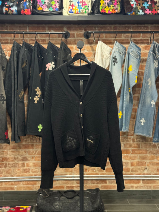 Chrome Hearts Cashmere Triple Cross Cardigan