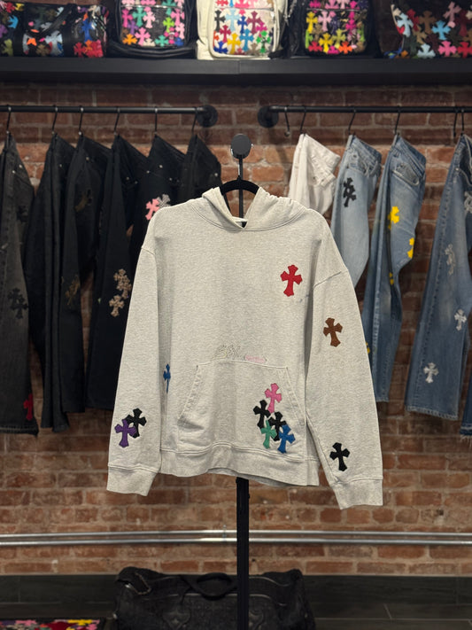 Chrome Hearts Matty Boy Multi Cross Patch Hoodie One of One