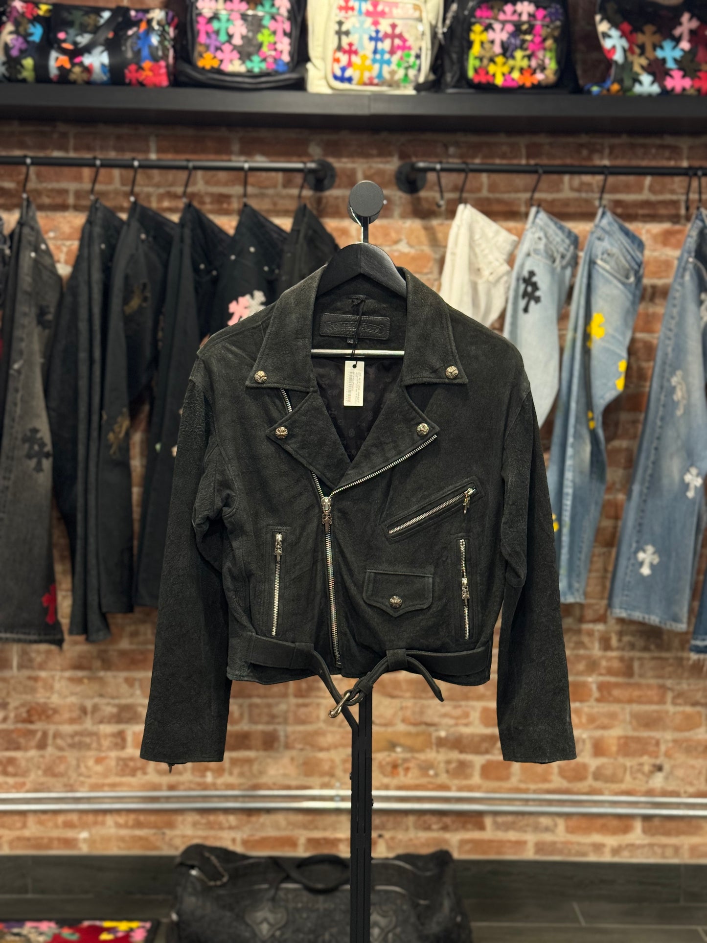 Chrome Hearts Motorcycle Jacket
