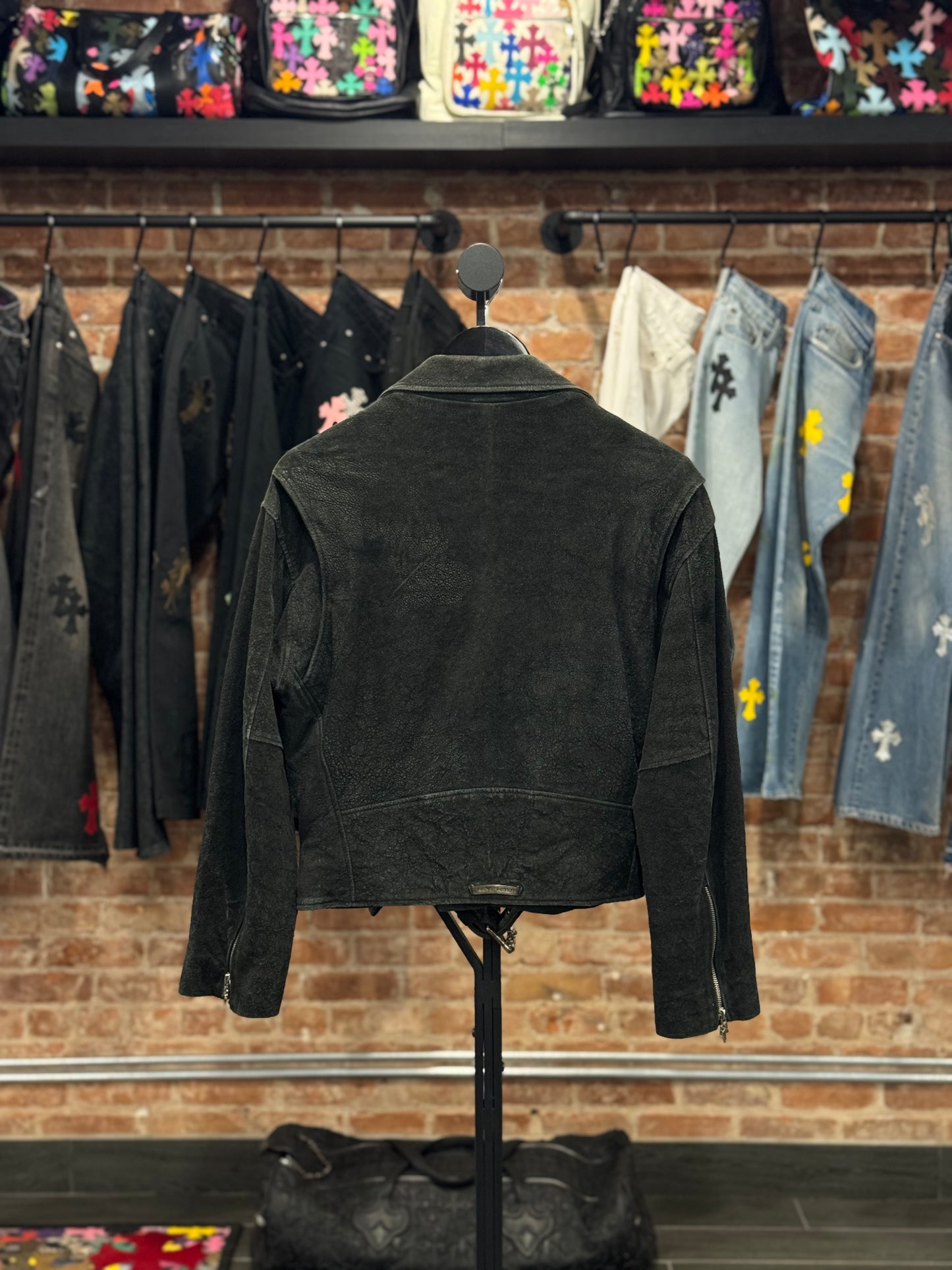 Chrome Hearts Motorcycle Jacket