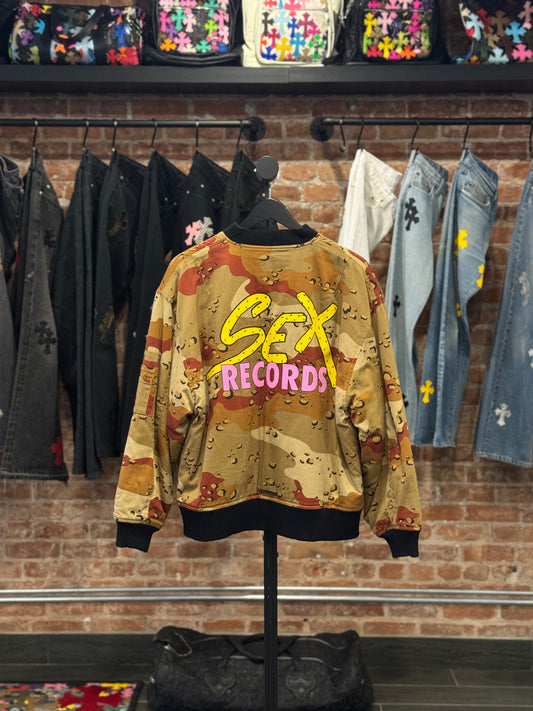 Chrome Hearts Matty Boy 'Desert Camo' Sex Records Bomber Jacket