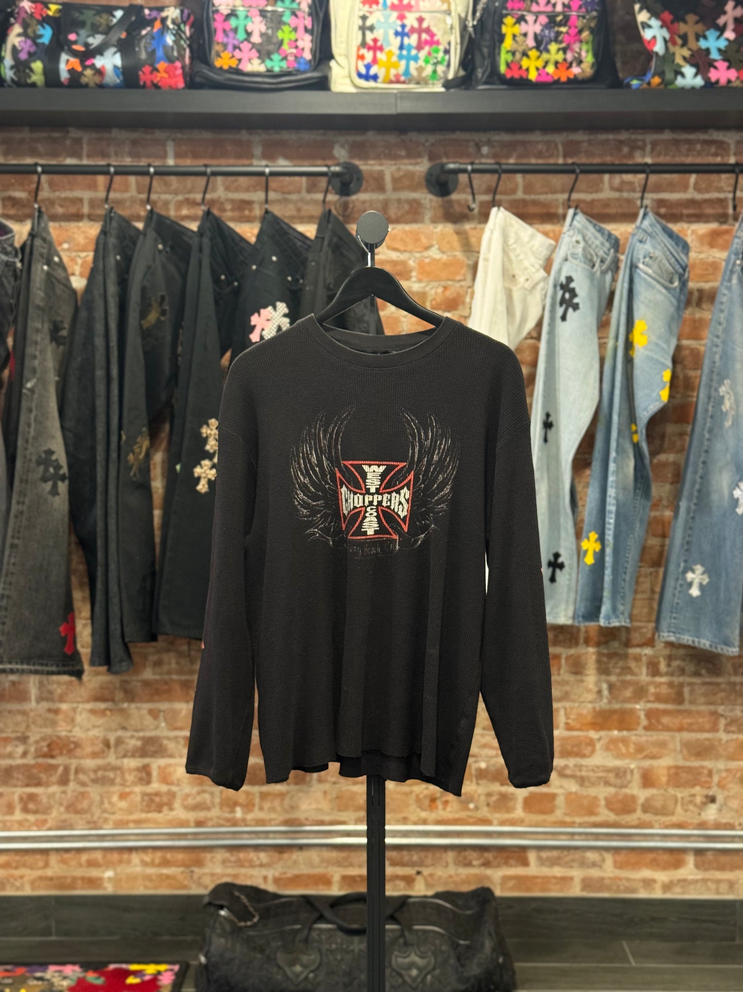 Vintage West Coast Choppers Thermal Longsleeve T-shirt