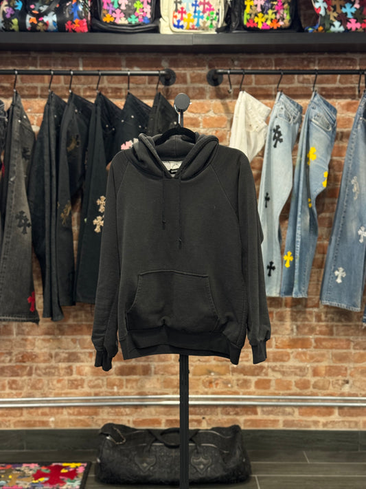 Vintage Chrome Hearts Scroll Logo Thermal Hoodie