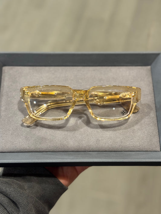 Chrome Hearts 2 THICK Yellow Glasses