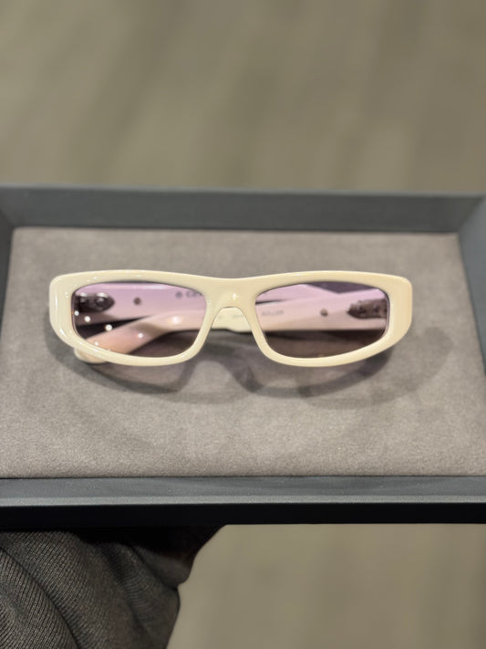 Chrome Hearts ROLLER White Sun Glasses