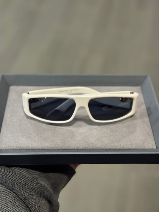 Chrome Hearts PORNY White Sun Glasses