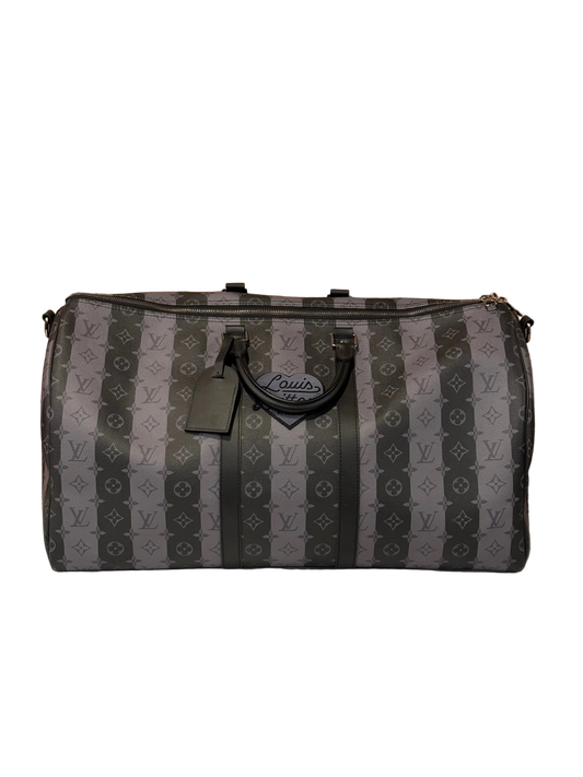 Louis Vuitton Nigo Stripes Keepall 55