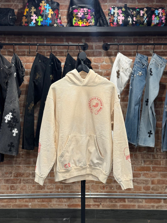 Chrome Hearts Drake CLB Friends & Family Cream Hoodie