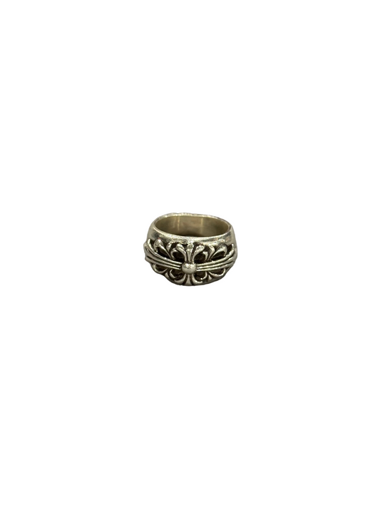 Chrome Hearts Floral Cross Ring