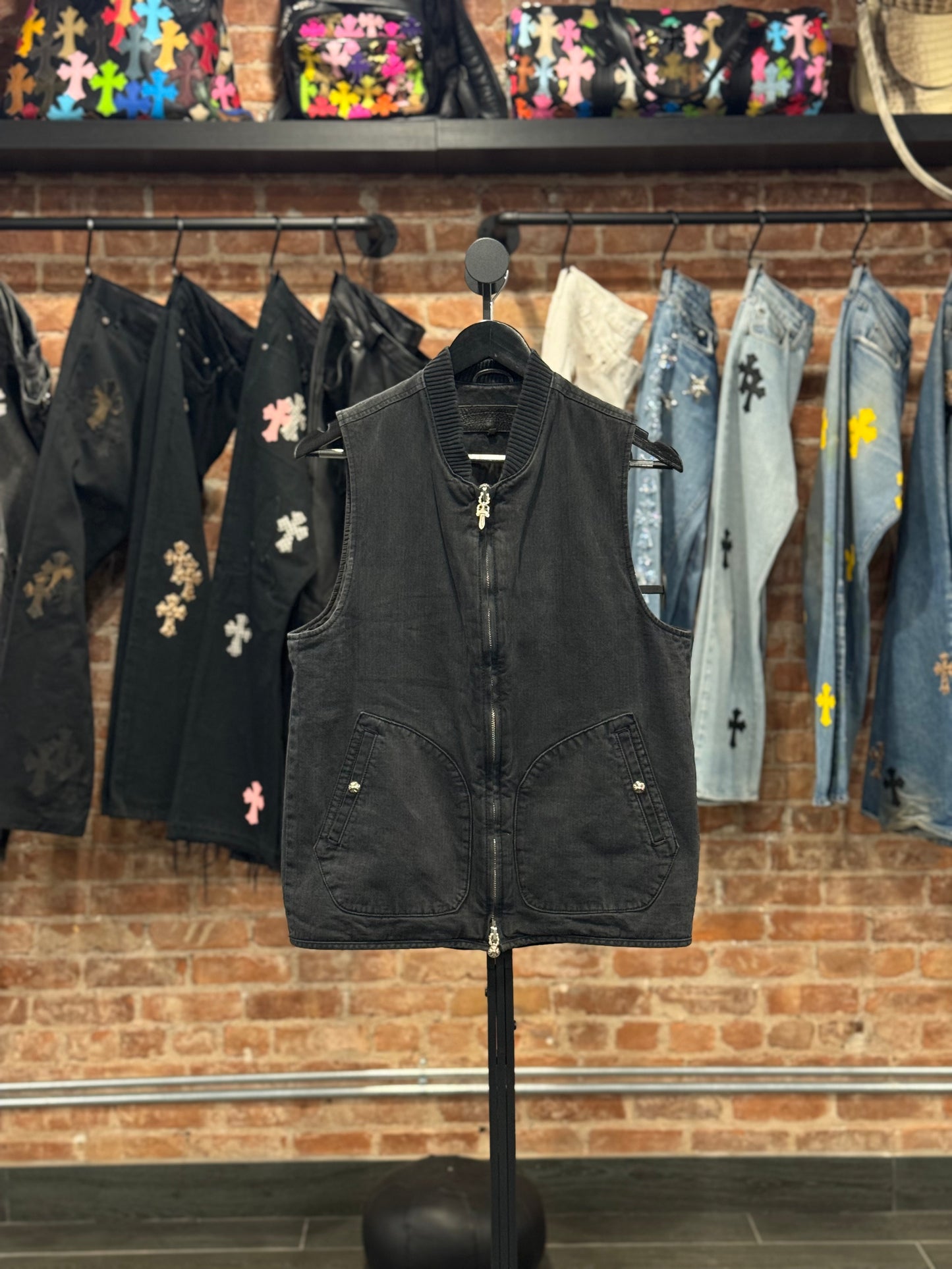 Chrome Hearts Double Zip Work Vest