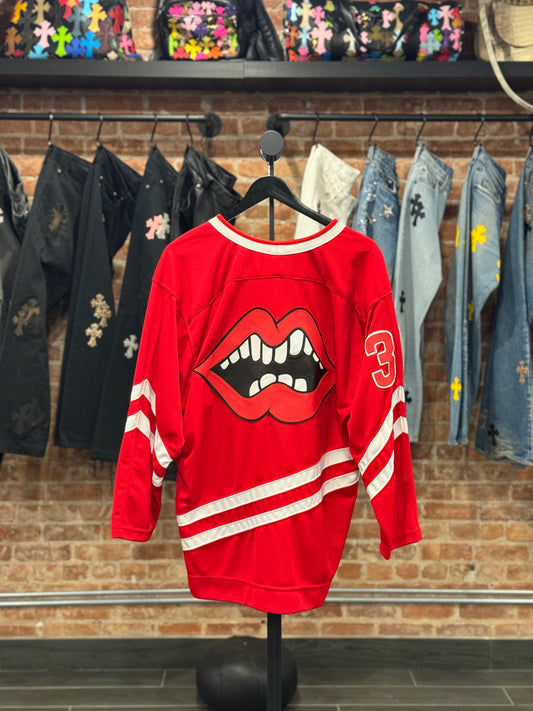 Chrome Hearts Matty Boy Chomper Patch Hockey Jersey