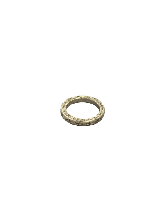 Chrome Hearts Engraved Spacer Ring