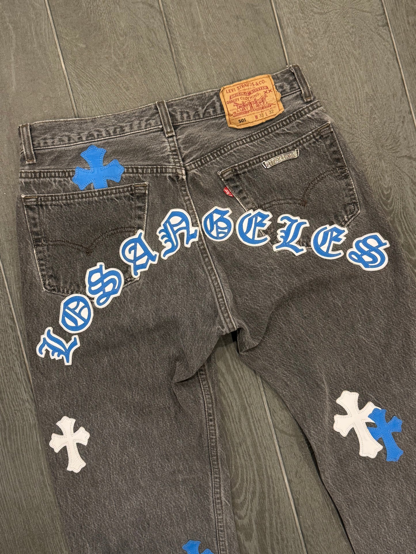 Chrome Hearts Los Angeles City Exclusive Levi Jeans