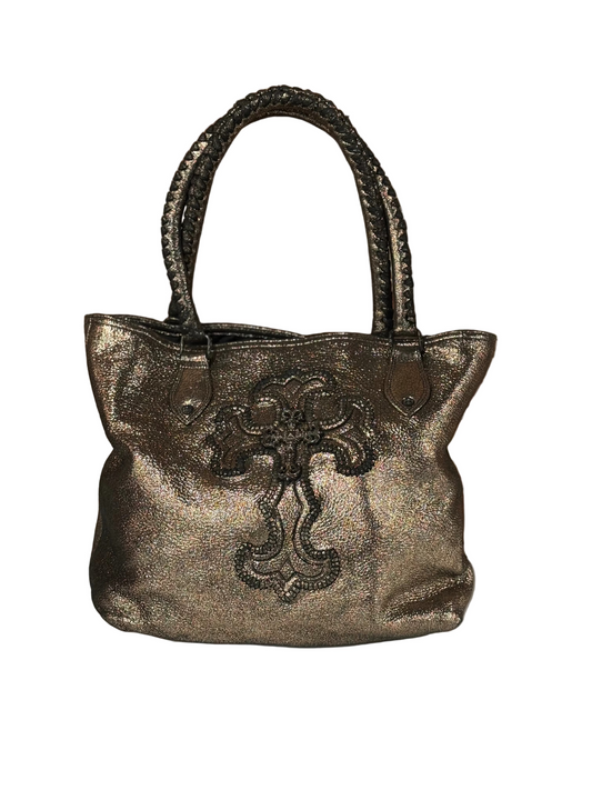 Chrome Hearts Filigree Bronze Tote Bag
